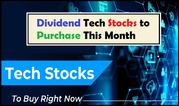 Dividend Tech Stocks to Purchase This Month