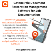  Getencircle Document Restoration Management Software for Job Document
